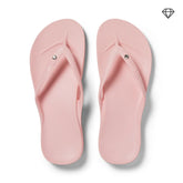 Arch Support Flip Flops - Classic - Crystal Pink