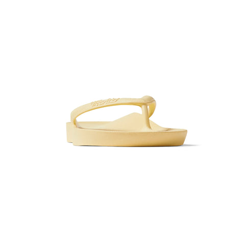 Arch Support Flip Flops - Classic - Lemon