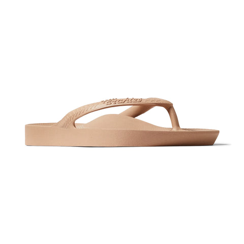 Arch Support Flip Flops - Classic - Tan