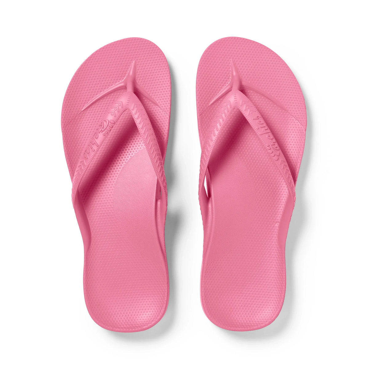Arch Support Flip Flops - Classic - Hot Pink