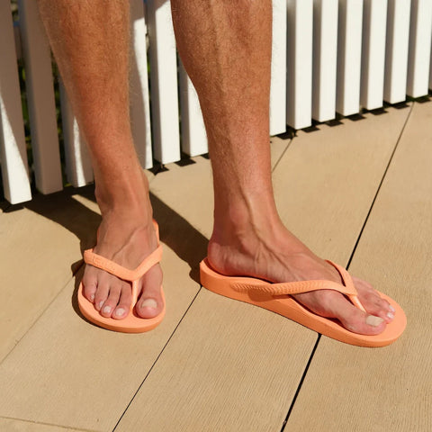 Arch Support Flip Flops - Classic - Peach