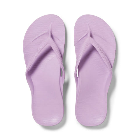 Arch Support Flip Flops - Classic - Lilac
